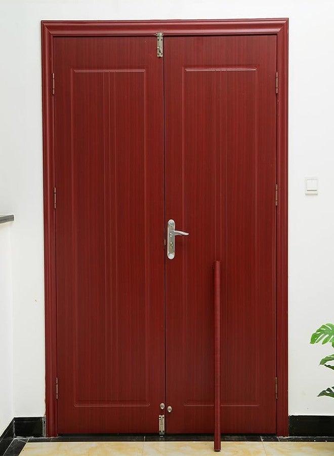 HOMEMATES Self Adhesive Wallpaper Waterproof Old Furniture Vinyl Stickers Wooden Door Wardrobe Desktop PVC Wall Papers (30 x 304cm-RED SANDLEWOOD) - Image 3